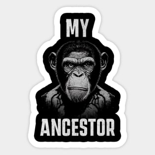 Monkey Face | My Ancestor Sticker